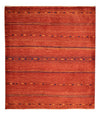 Kashkuli Tapis 102x112cm - Tapis persan - Carré / Multicolore / 102 x 112 cm Carré