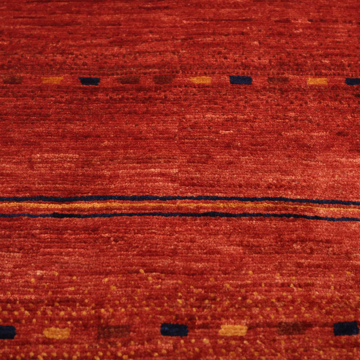 Gabbeh Teppich - Kaschkuli Perser quadratisch  - 112 x 102 cm - mehrfarbig