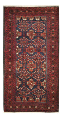 Tappeto Belutsch - 192 x 105 cm - rosso scuro