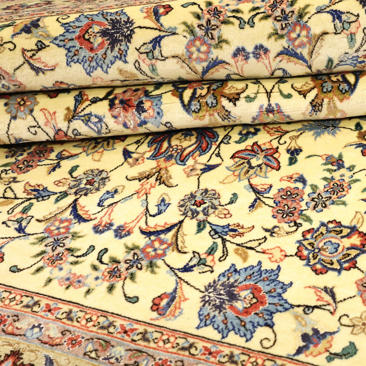 Perserteppich - Isfahan - Premium - 153 x 100 cm - beige