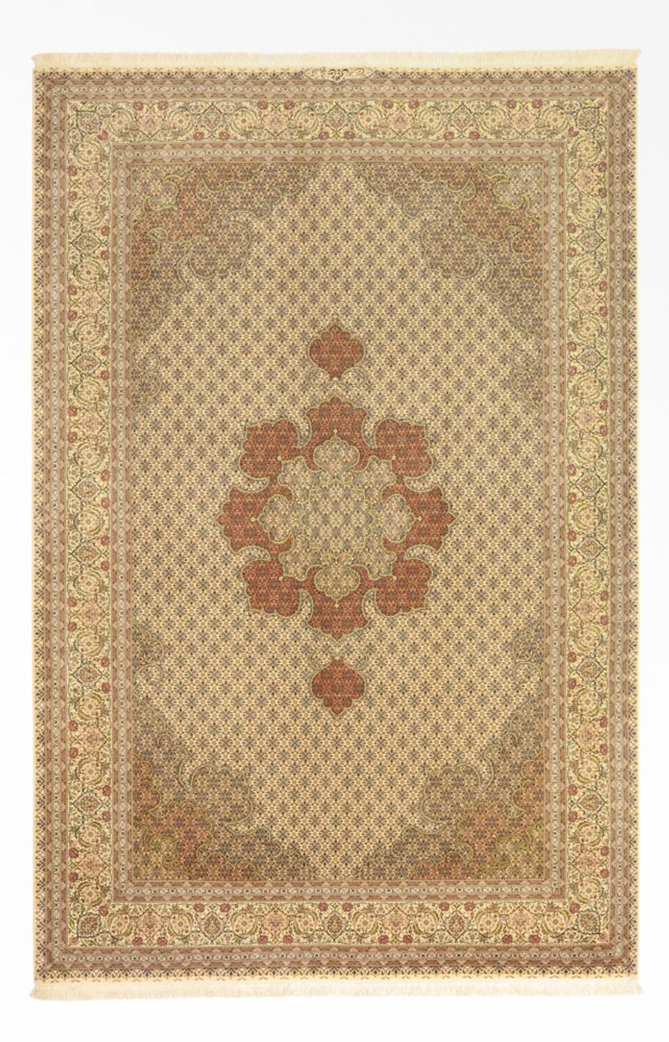 Perserteppich - Täbriz - 300 x 201 cm - hellbeige