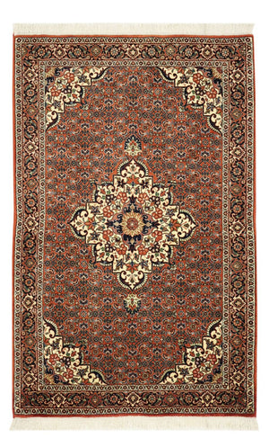 Perserteppich - Bidjar - 141 x 89 cm - dunkelbeige
