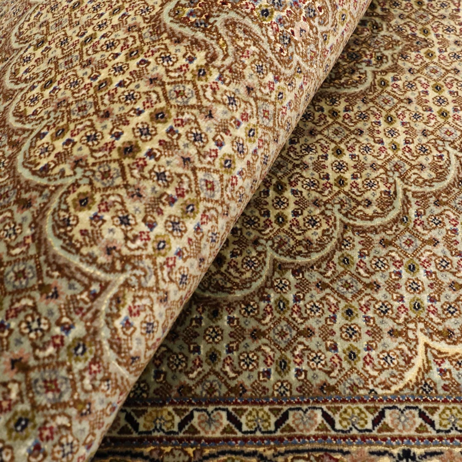 Perserteppich - Täbriz - 148 x 102 cm - sand