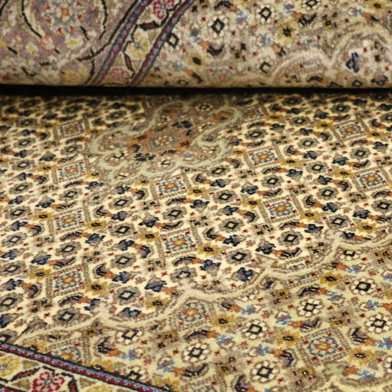 Perserteppich - Täbriz - Royal - 152 x 101 cm - olivgrün