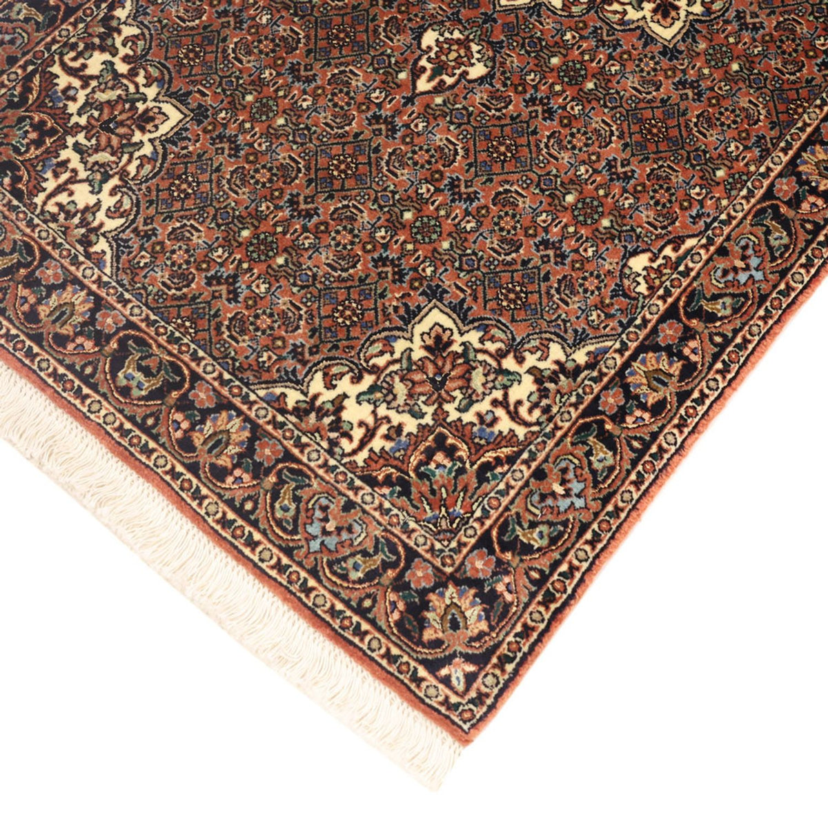 Perserteppich - Bidjar - 144 x 70 cm - dunkelbeige