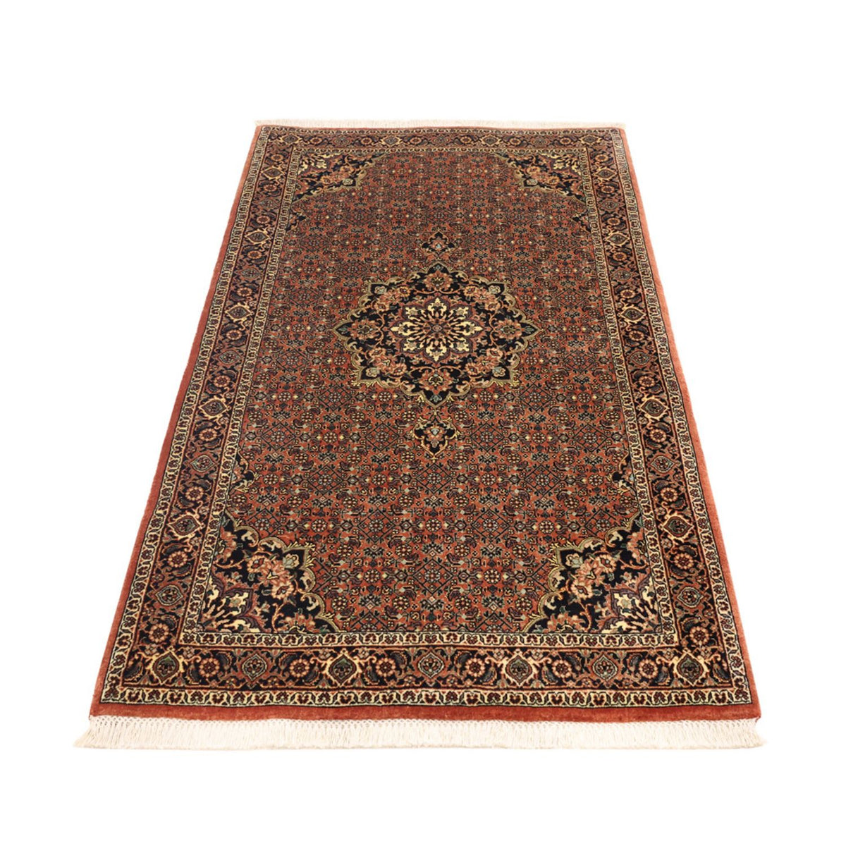 Perserteppich - Bidjar - 151 x 87 cm - dunkelbeige