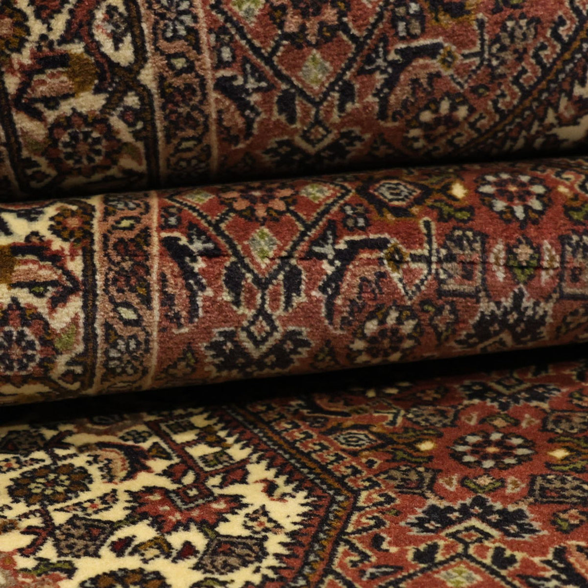 Läufer Perser - Bidjar - 297 x 82 cm - terrakotta