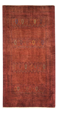 Tappeto Gabbeh - Kashkuli Persero - 155 x 80 cm - rosso scuro