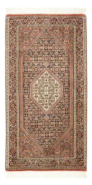Perserteppich - Bidjar - 134 x 70 cm - dunkelbeige