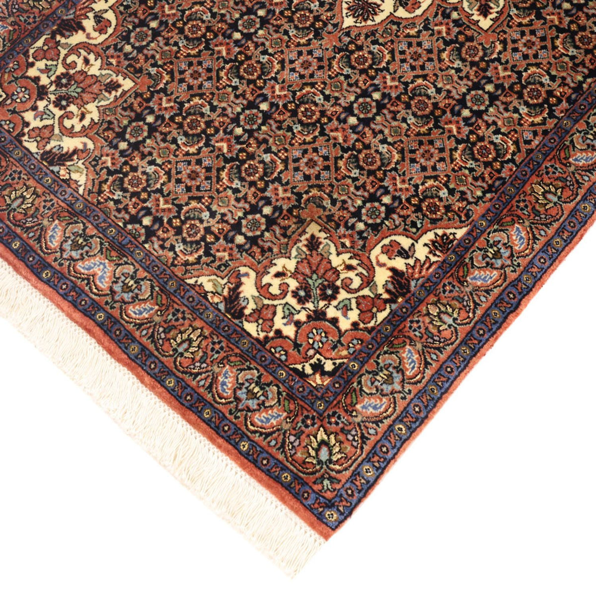 Perserteppich - Bidjar - 138 x 72 cm - dunkelbeige