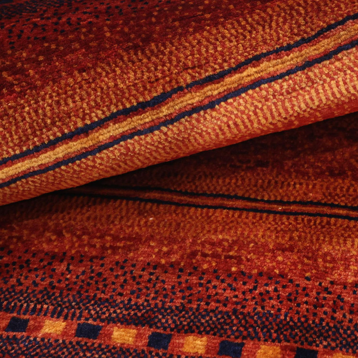 Gabbeh Teppich - Kaschkuli Perser - 93 x 77 cm - mehrfarbig