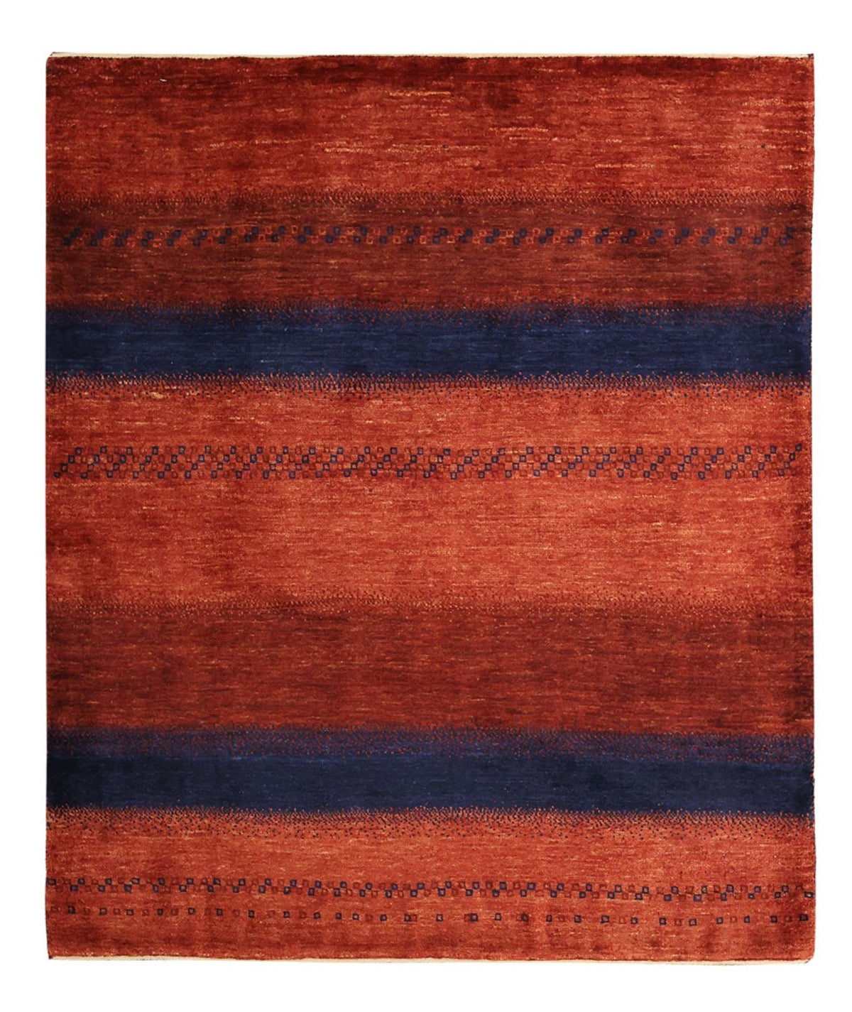 Gabbeh Teppich - Kaschkuli Perser - 116 x 99 cm - mehrfarbig
