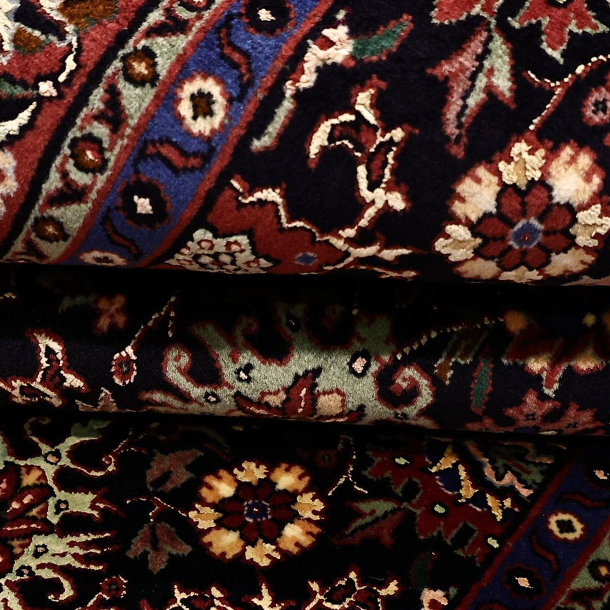 Perserteppich - Bidjar - Royal - 212 x 130 cm - dunkelblau