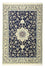 Perserteppich - Nain - Royal - 157 x 106 cm - dunkelblau
