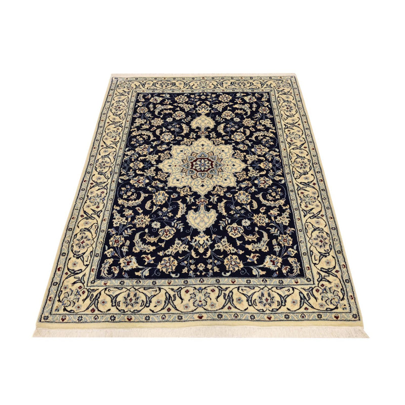 Perserteppich - Nain - Royal - 157 x 106 cm - dunkelblau