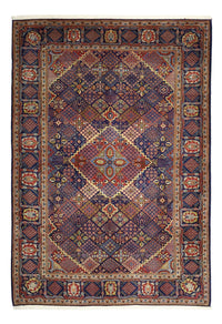 Tapis persan - Keshan - 211 x 143 cm - bleu foncé