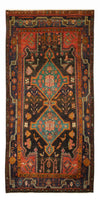 Hamadan Teppich 168x336cm - Perserteppich - Rechteckig / Mehrfarbig / 168 x 336 cm Rechteckig