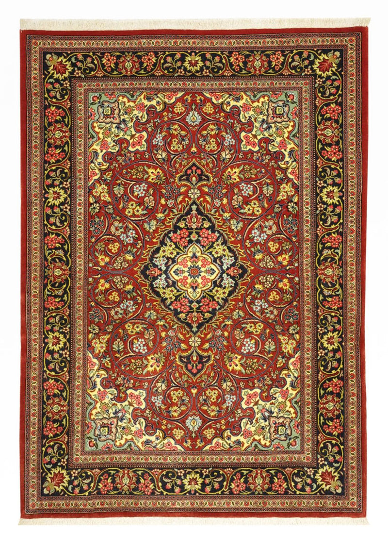 Perserteppich - Ghom - 158 x 114 cm - rot