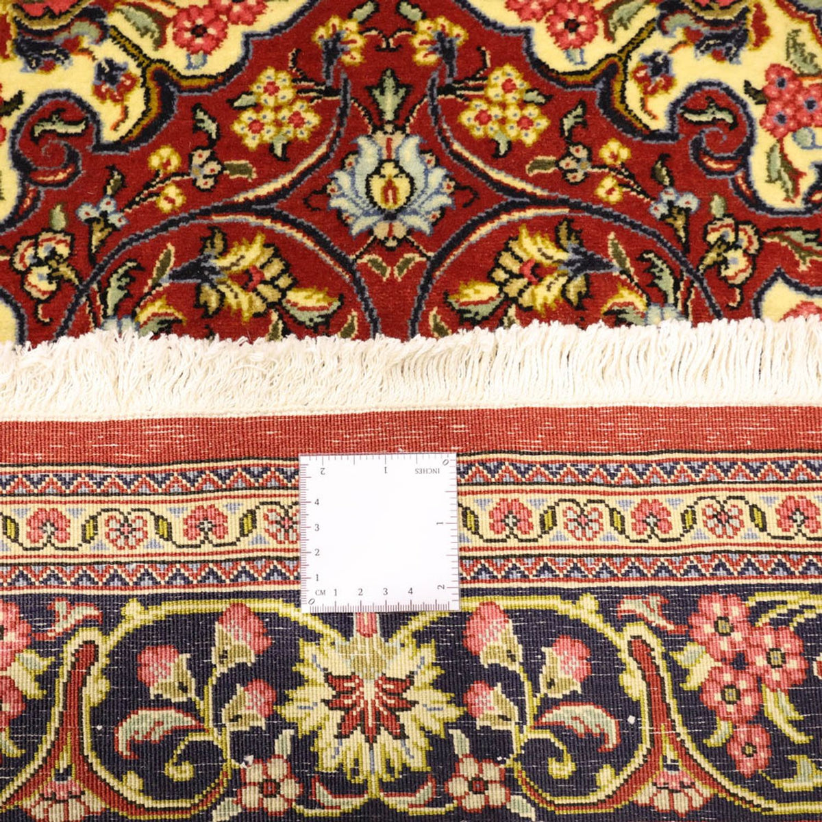 Perserteppich - Ghom - 158 x 114 cm - rot