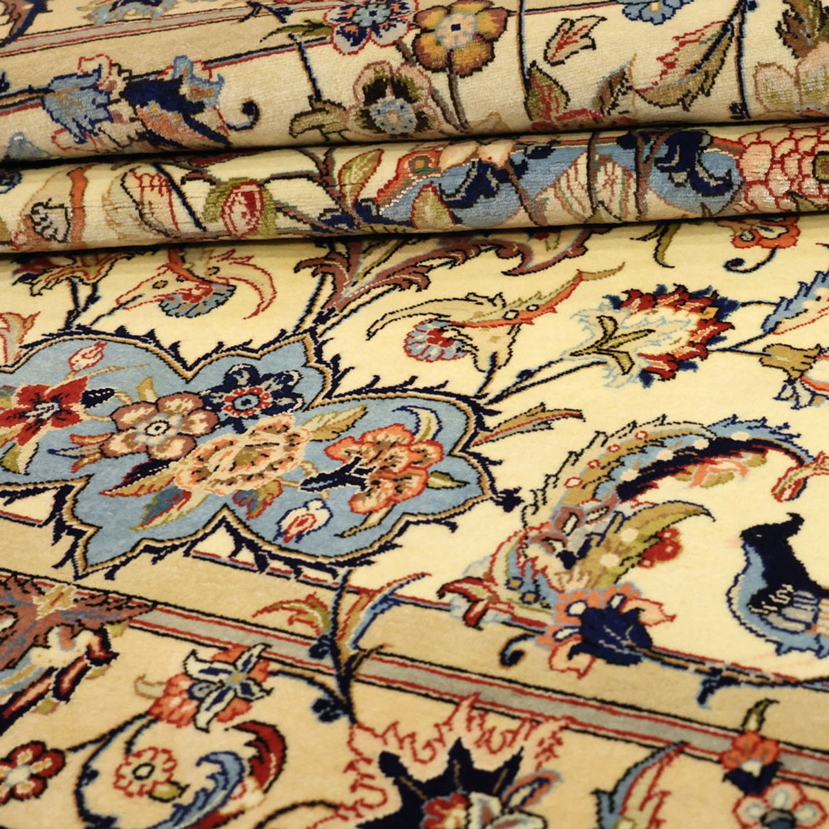 Perserteppich - Isfahan - Premium - 156 x 100 cm - beige