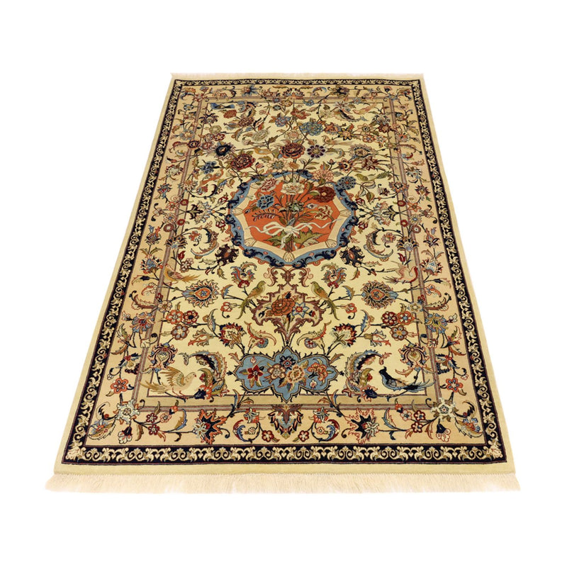 Perserteppich - Isfahan - Premium - 156 x 100 cm - beige