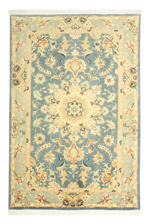 Perserteppich - Täbriz - 119 x 81 cm - hellblau