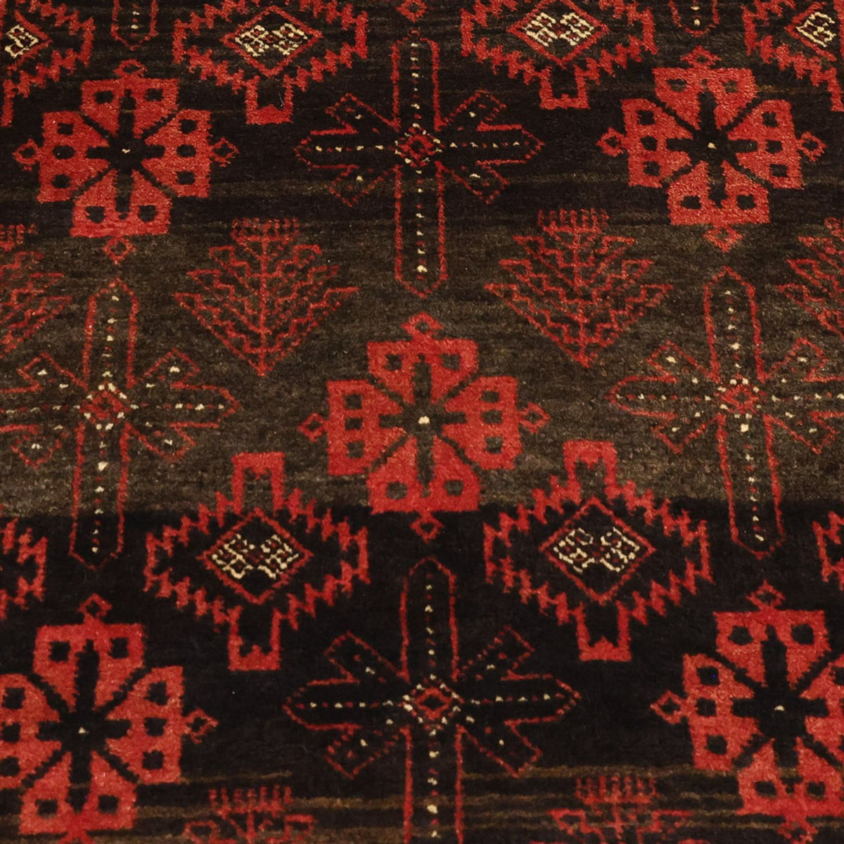 Läufer Belutsch - 196 x 102 cm - mehrfarbig