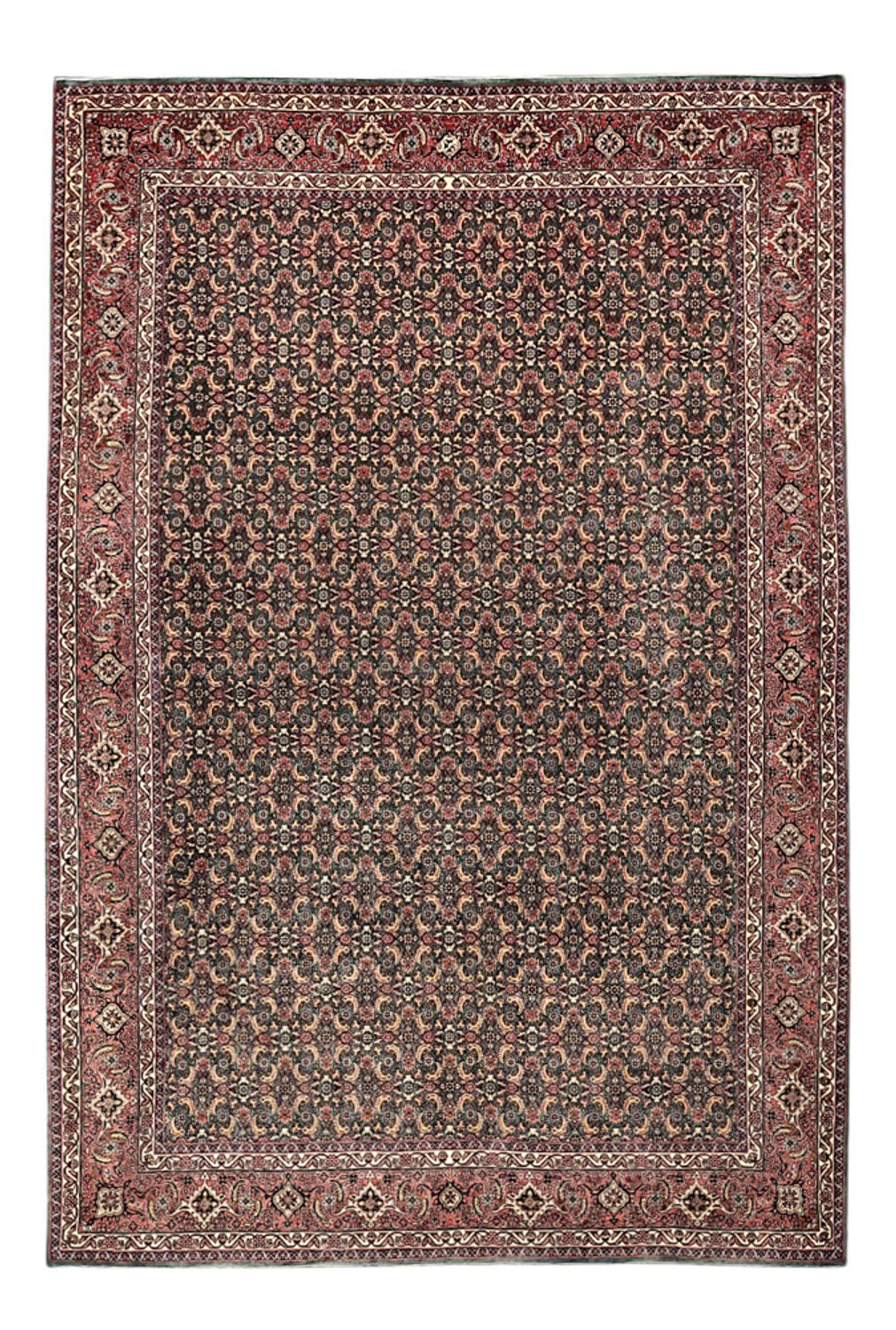 Perserteppich - Bidjar - Royal - 301 x 203 cm - dunkelblau
