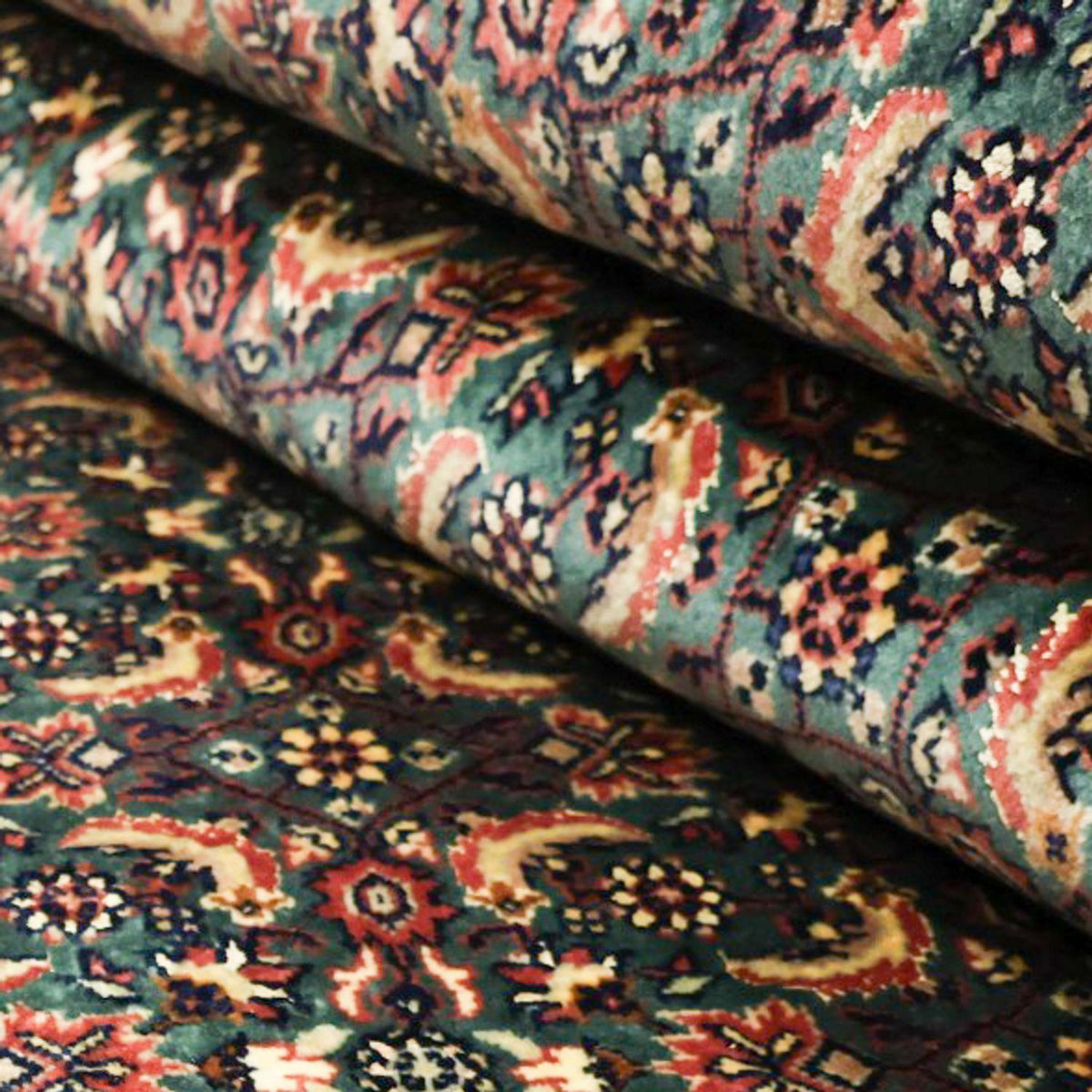 Perserteppich - Bidjar - Royal - 301 x 203 cm - dunkelblau