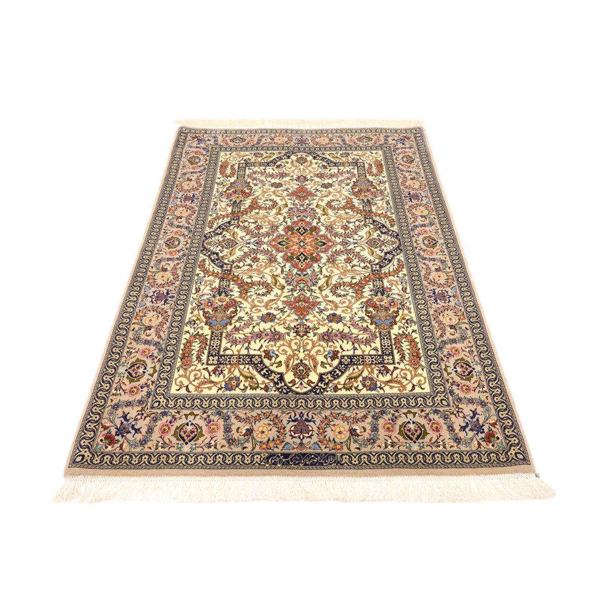 Perserteppich - Isfahan - Premium - 171 x 111 cm - dunkelbeige