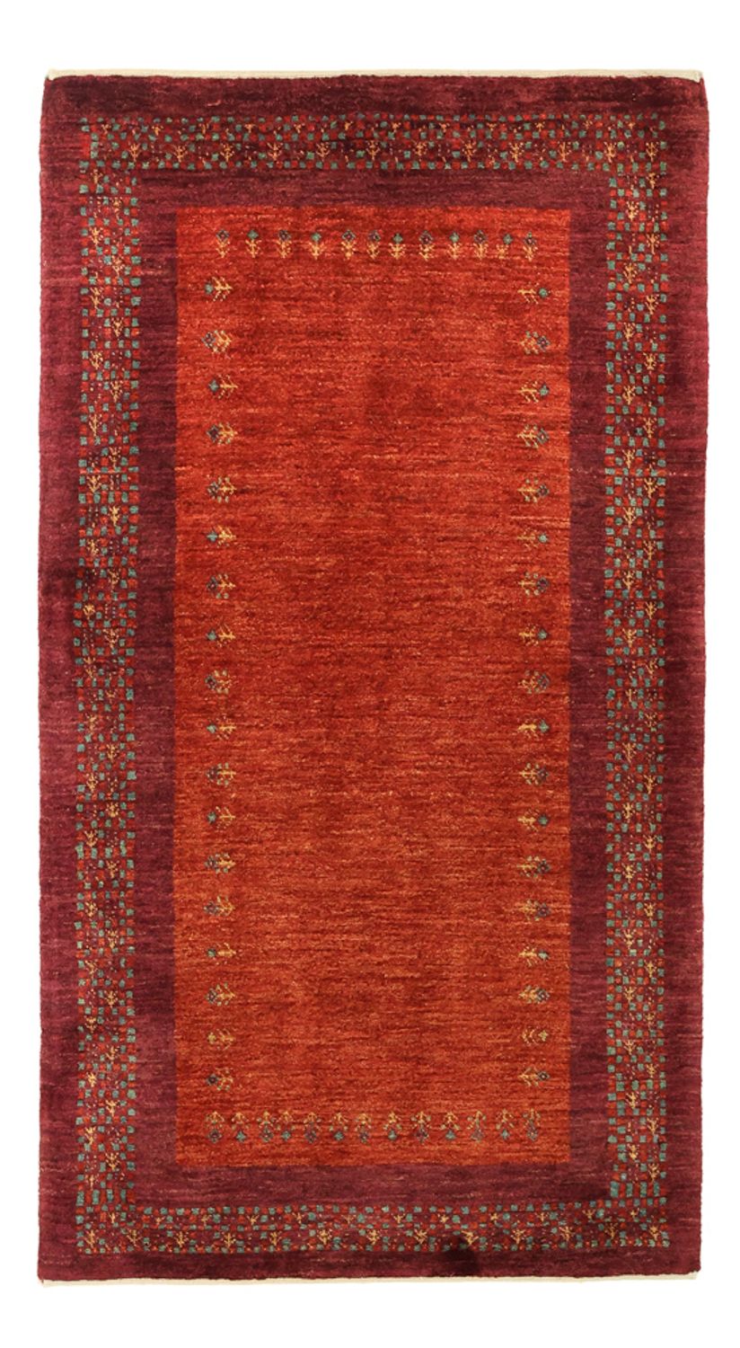 Gabbeh Teppich - Kaschkuli Perser - 145 x 78 cm - dunkelrot