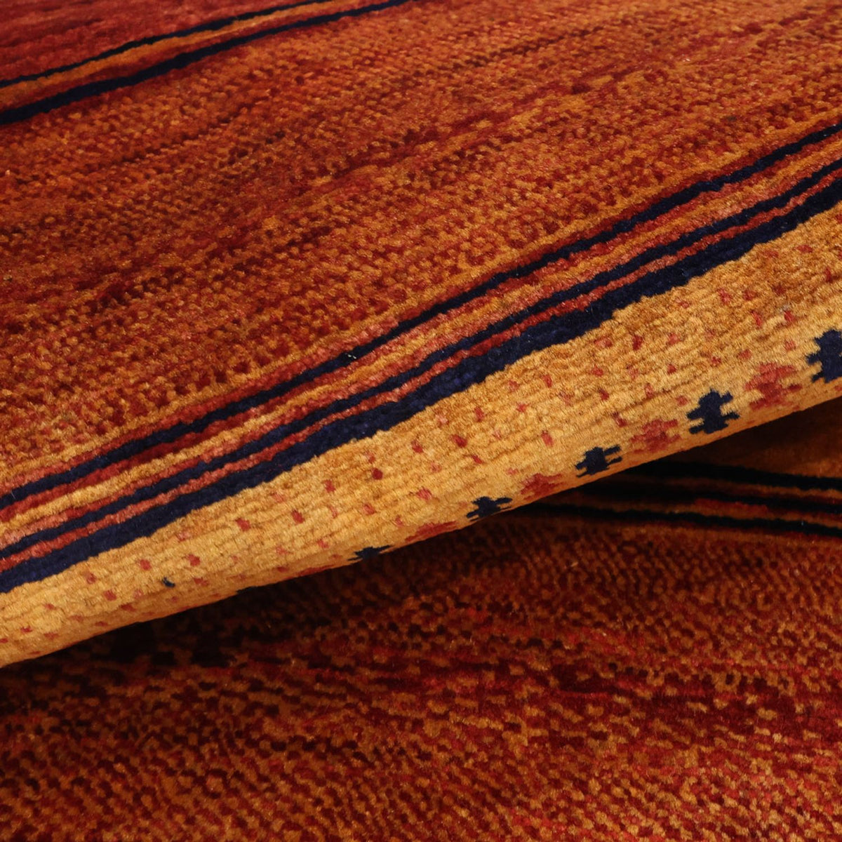 Gabbeh Teppich - Kaschkuli Perser - 92 x 78 cm - mehrfarbig