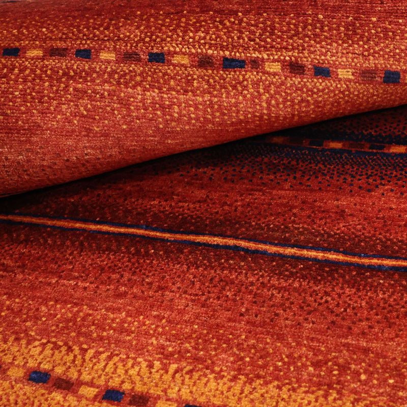 Gabbeh Teppich - Kaschkuli Perser quadratisch  - 119 x 101 cm - mehrfarbig