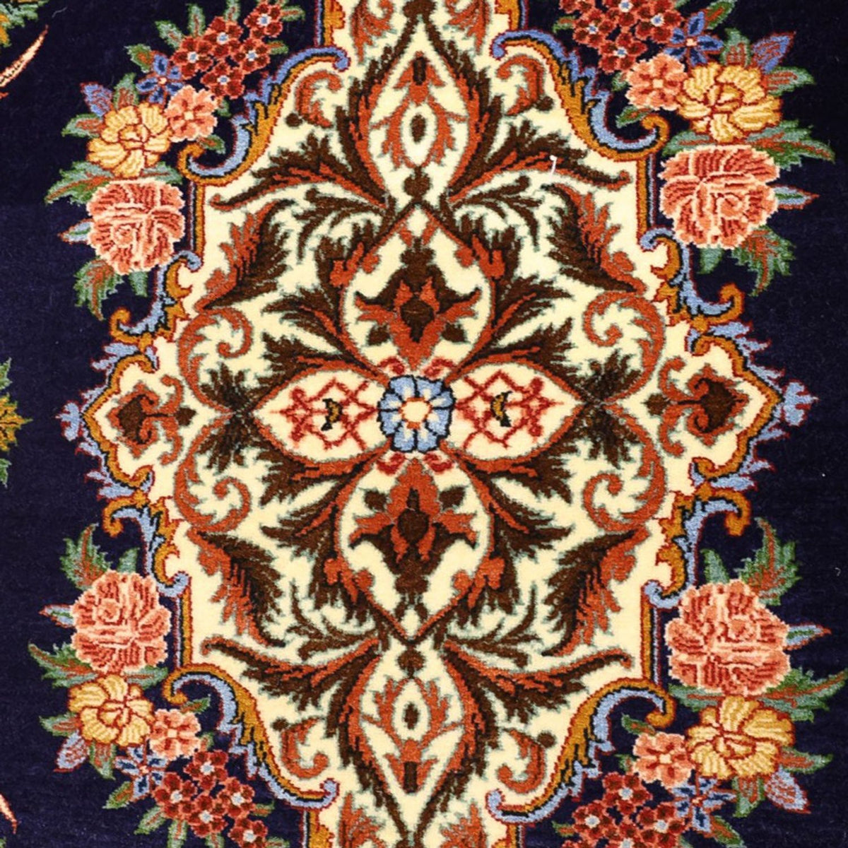 Perserteppich - Classic - 159 x 105 cm - dunkelblau