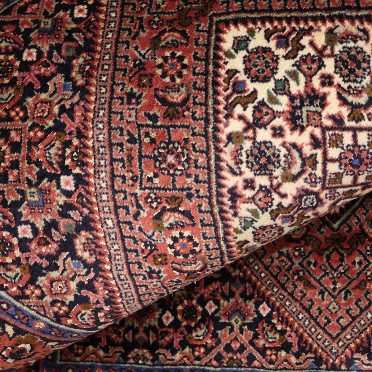 Perserteppich - Bidjar - 130 x 72 cm - rost