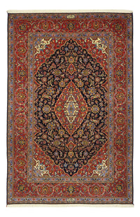 Tappeto Persero - Keshan - 208 x 139 cm - rosso scuro