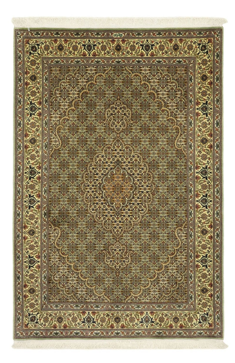 Perserteppich - Täbriz - Royal - 151 x 100 cm - olivgrün