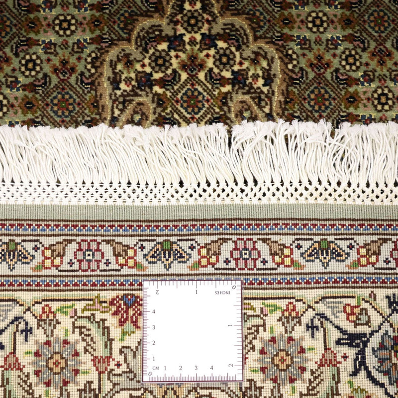 Perserteppich - Täbriz - Royal - 151 x 100 cm - olivgrün