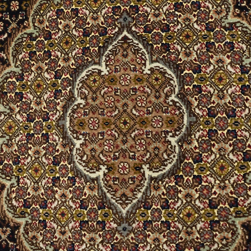 Perserteppich - Täbriz - Royal - 150 x 99 cm - dunkelbeige