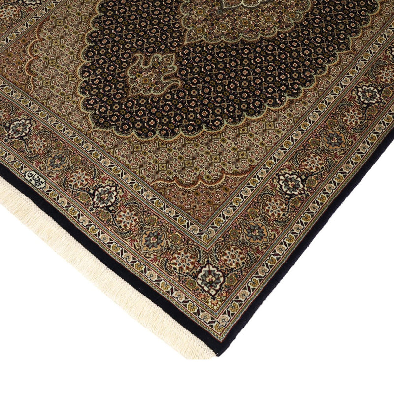 Perserteppich - Täbriz - Royal - 150 x 99 cm - dunkelbeige