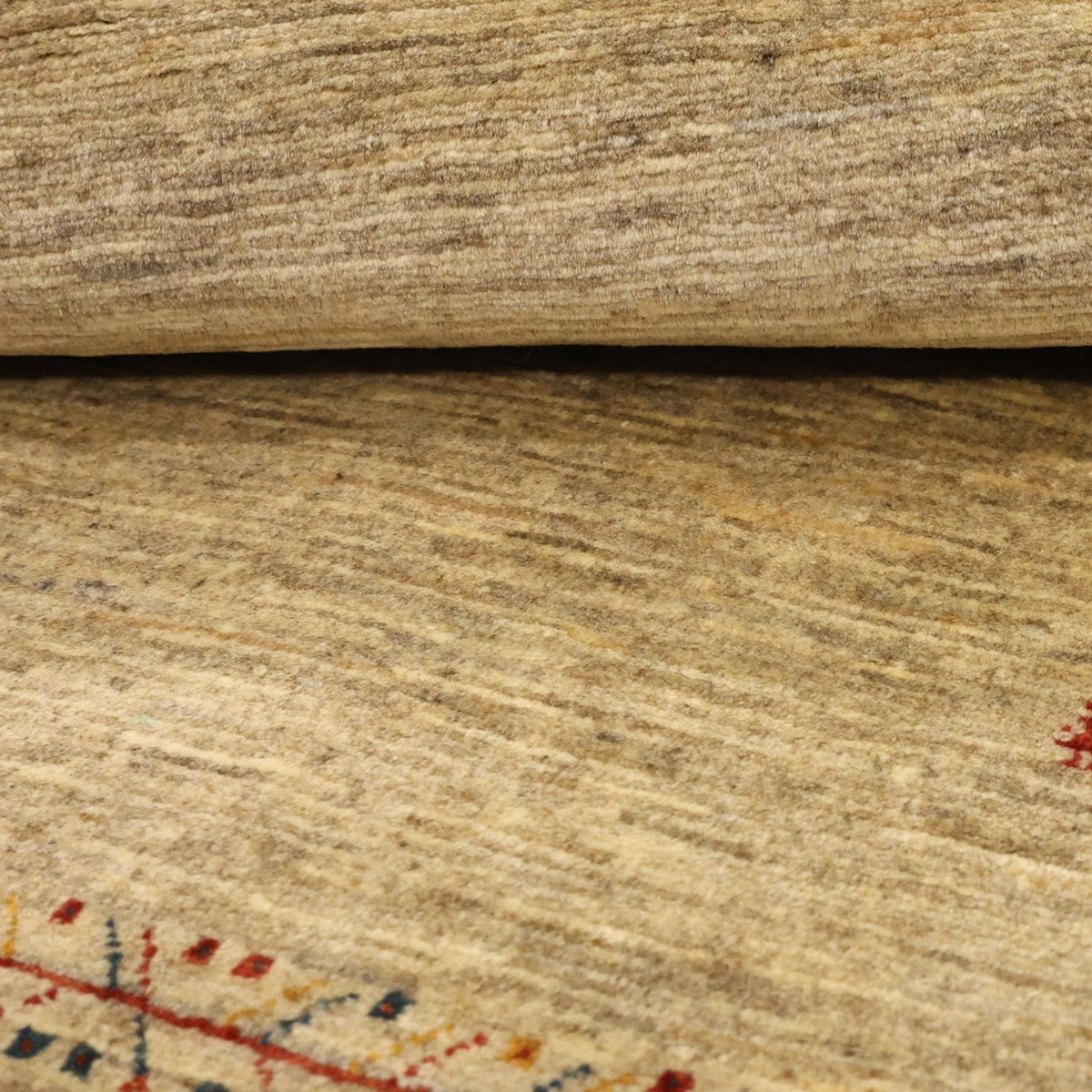 Gabbeh Teppich - Kaschkuli Perser - 125 x 82 cm - beige