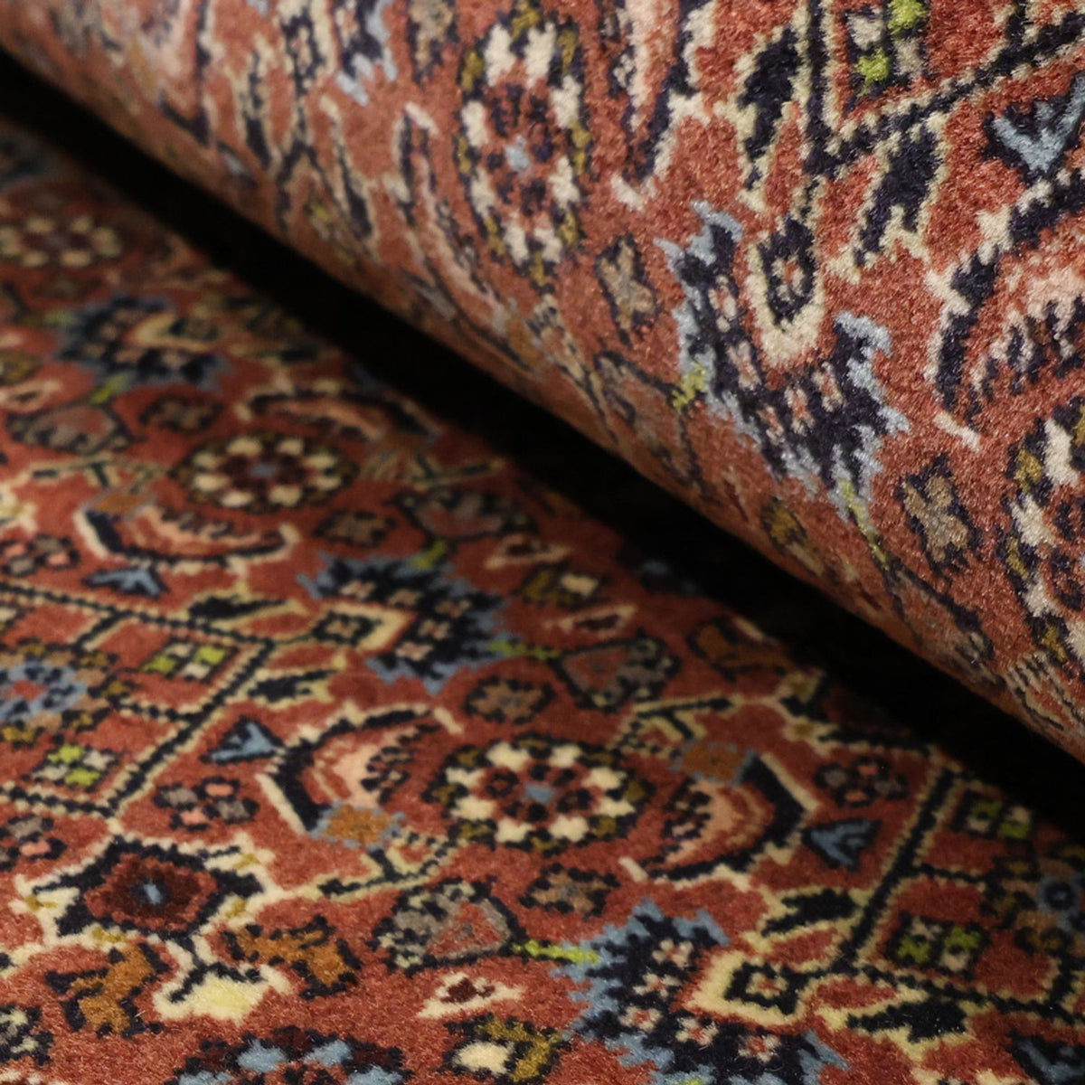 Läufer Perser - Bidjar - 293 x 88 cm - terrakotta