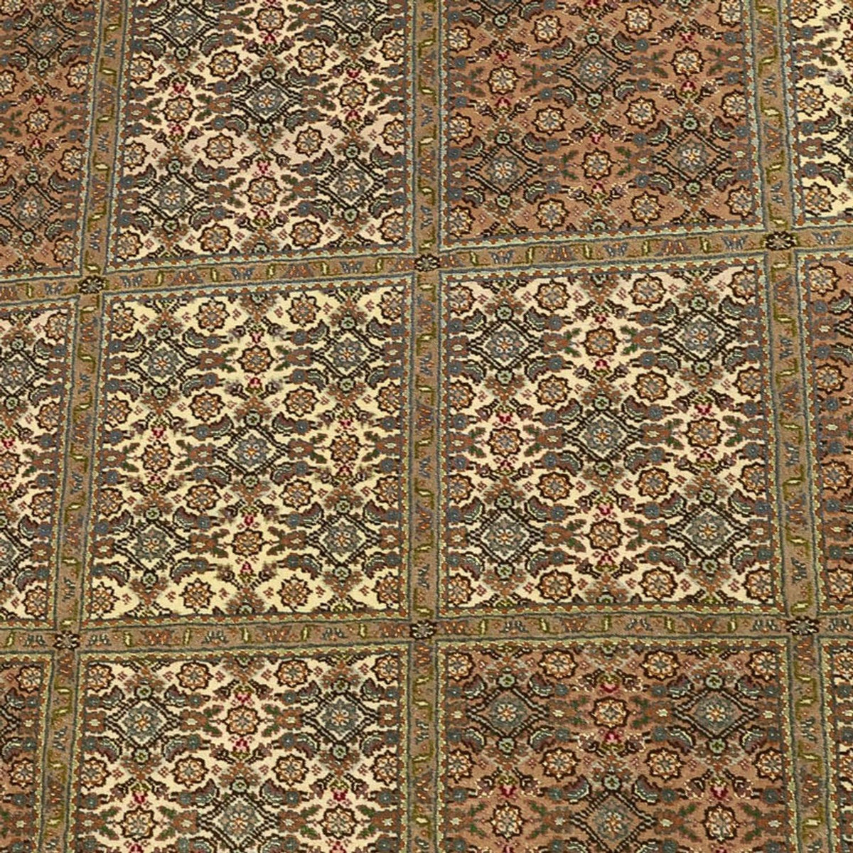 Perserteppich - Täbriz - Royal - Royal - 207 x 152 cm - dunkelbeige