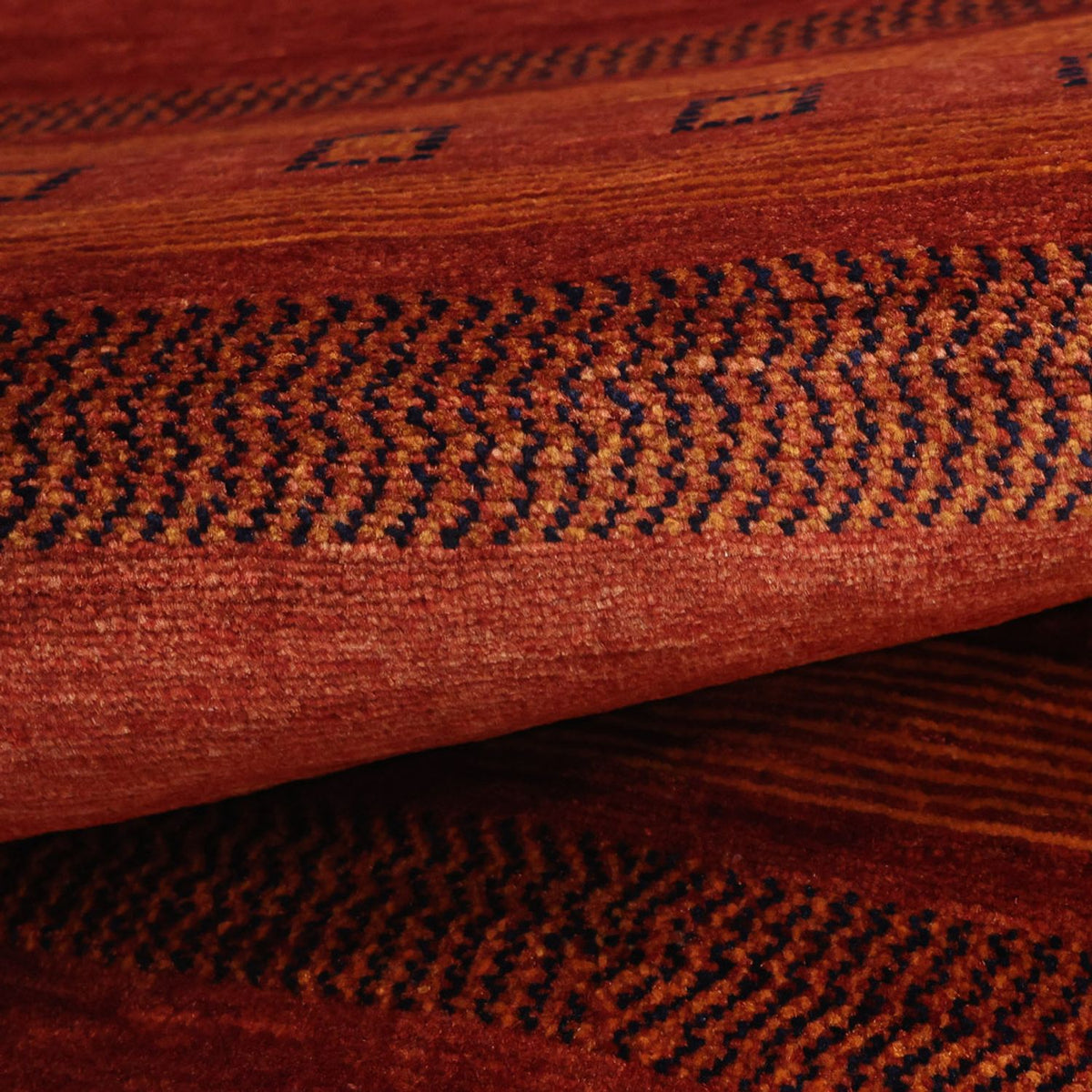 Gabbeh Teppich - Kaschkuli Perser - 96 x 79 cm - mehrfarbig