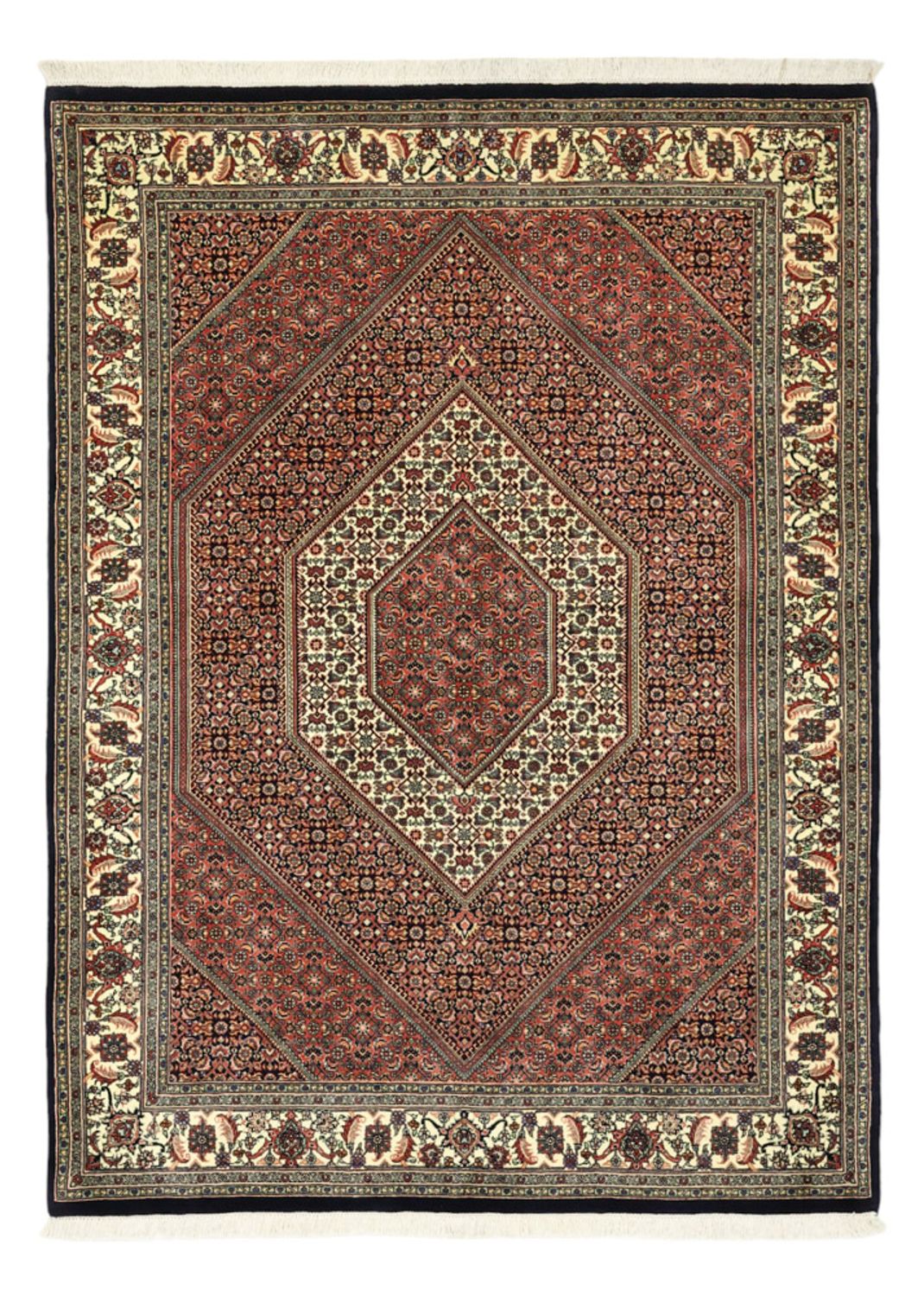 Perserteppich - Bidjar - Royal - 203 x 151 cm - dunkelbeige