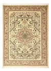 Tabriz Tappeto 147x203cm - Tappeto persiano - beige - Rettangolo / Beige / 147 x 203 cm Rettangolo