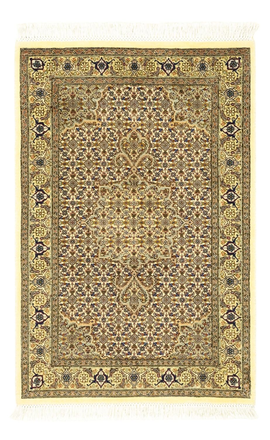 Perserteppich - Täbriz - Royal - 92 x 60 cm - olivgrün