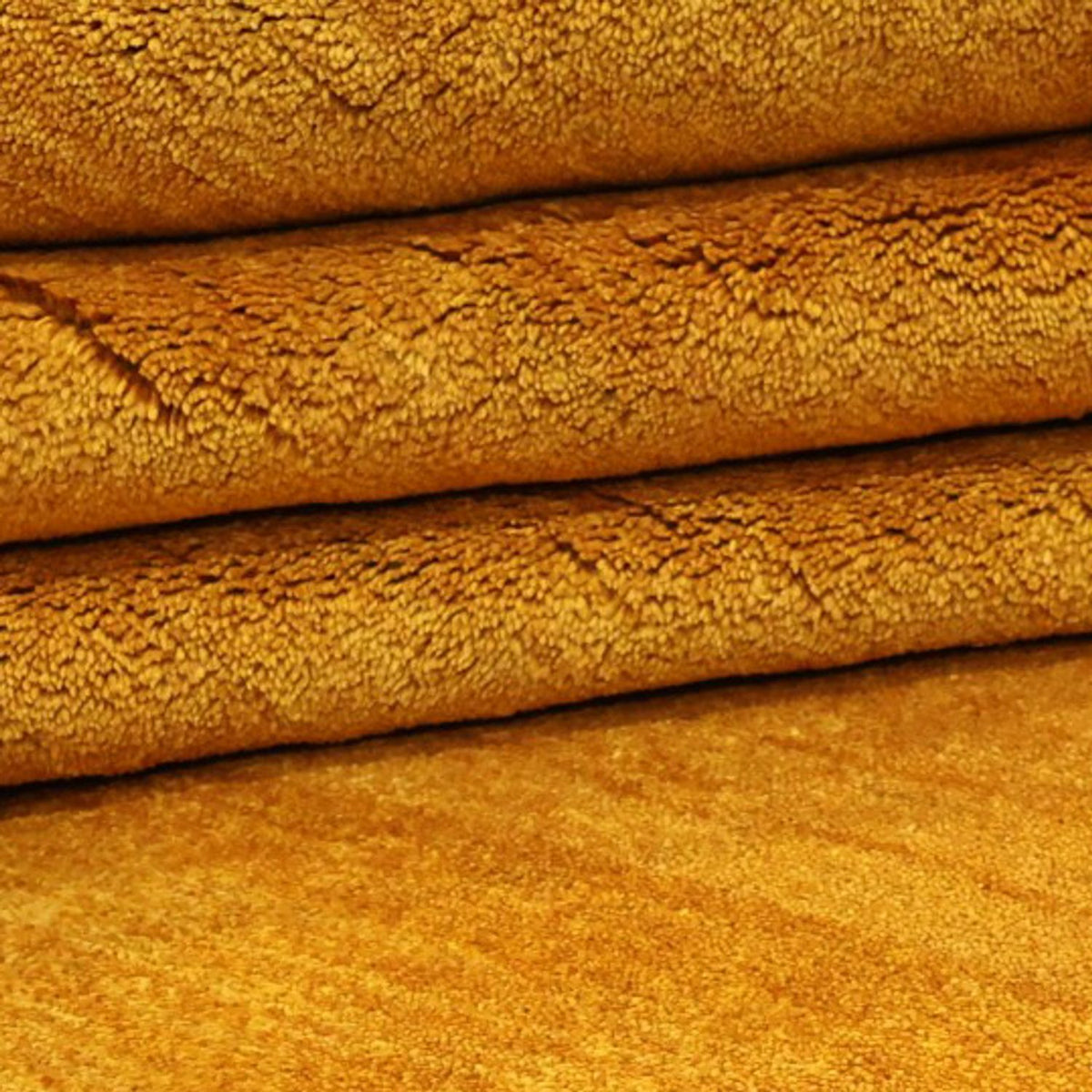 Gabbeh Teppich - Perser - 328 x 258 cm - gold