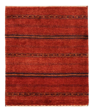 Gabbeh Teppich - Kaschkuli Perser - 92 x 77 cm - mehrfarbig