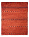 Kashkuli Tapis 96x119cm - Tapis persan - Rectangle / Rouge foncé / 96 x 119 cm Rectangle